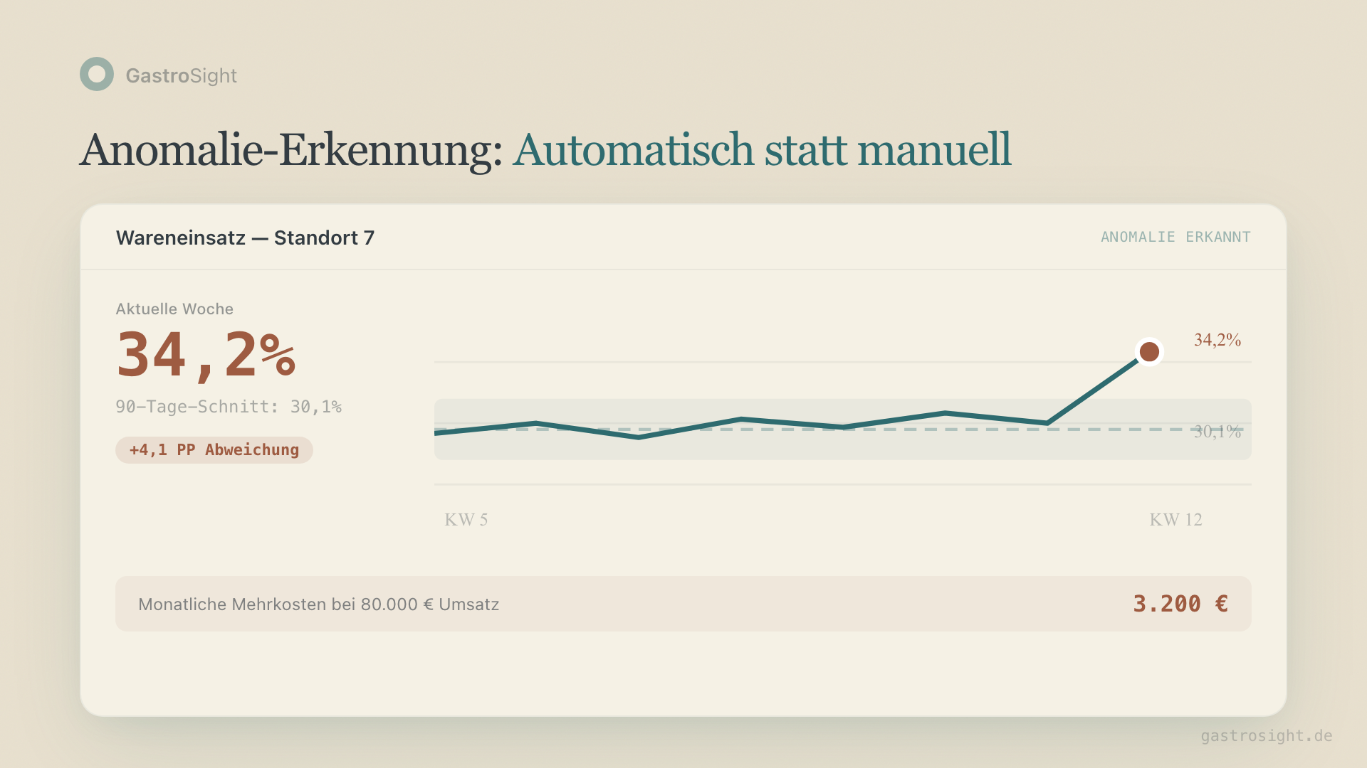 Anomalie-Erkennung: Automatische Warnung statt manuelles Suchen